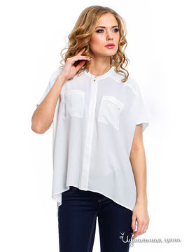 Блуза MONDIGO, цвет белый