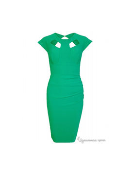 Платье DIVA, цвет зеленый