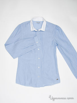Рубашка Manai для девочки, цвет голубой