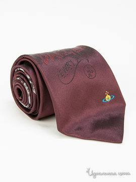 Галстук Westwood cravatta, цвет бордовый