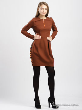 Платье Maria Rybalchenko, цвет коричневый