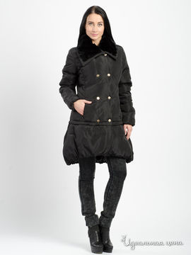 Куртка-пальто Franchi Jeans, цвет черный