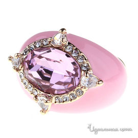 Кольцо Migura, цвет розовый