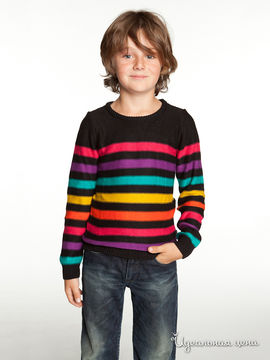 Пуловер Le Petit Marcel детский, цвет мультиколор