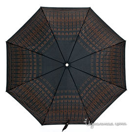 Зонт GF Ferre черно-коричневый