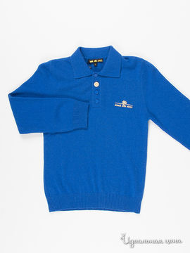 Свитер-поло  Small Silk Shirt, цвет синий