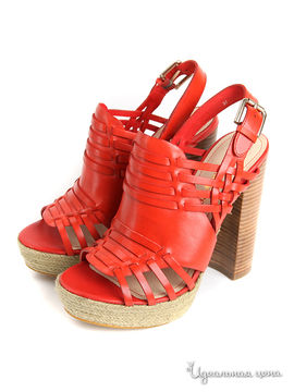 Туфли женские  Luxory Label, цвет красный