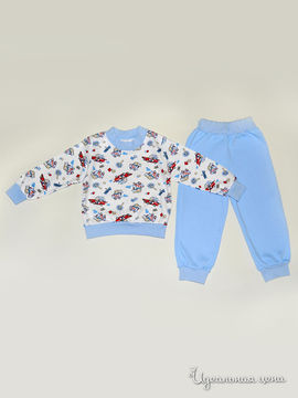 Пижама Figaro для мальчиков, цвет голубой