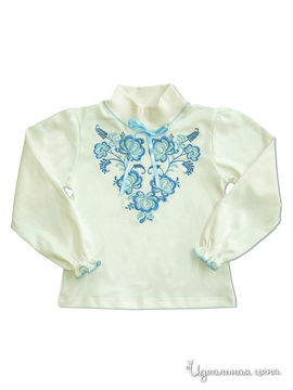 Блуза Figaro для девочек, цвет молочный