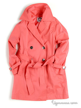 Тренч "Trench Coat" Appaman USA для девочки, цвет коралловый