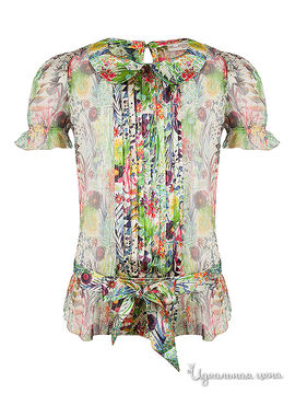 Блуза Supertrash для девочки, цвет мультиколор
