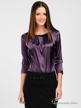Блуза Arrangee, цвет темно-фиолетовый