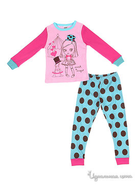 Пижама Yaloo kids для девочки, цвет мультиколор