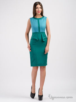 Платье IMAGO, цвет бирюзово-зеленый