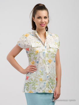 Блуза IMAGO,  цвет мультиколор