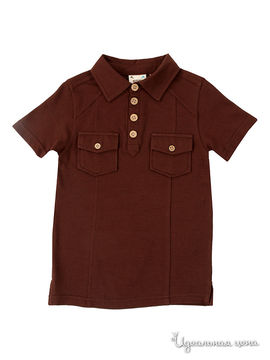 Рубашка-поло Fore!!Axel&Hudson для мальчика, цвет коричневый