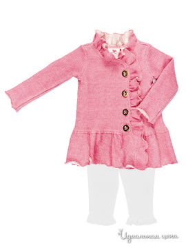 Платье с леггинсами ForeNBirdie для девочки, цвет розовый (Pink)