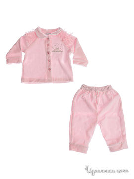 Комплект (кофта, брюки) Monna rosa, цвет розовый