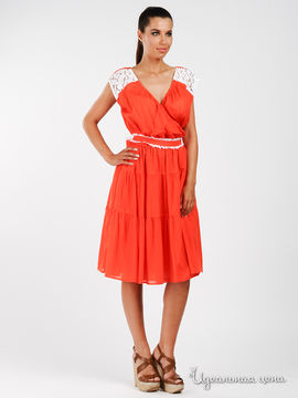 Платье Maria Rybalchenko, цвет оранжевый