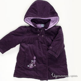 Пальто Coccodrillo "AUTUMN MIST" для девочки, цвет фиолетовый, рост 80-98 см