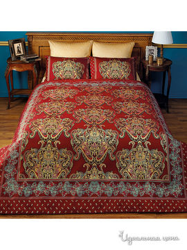 Комплект постельного белья 1,5 - спальный Togas, цвет бордовый