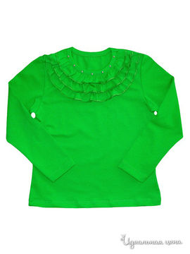 Блуза Figaro для девочки, цвет зеленый