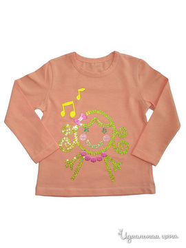 Блуза Figaro для девочки, цвет персиковый