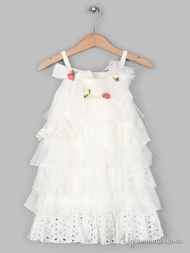 Платье Coco&Wawa, цвет белый