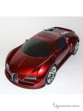 Музыкальный проигрыватель Дизайнерские аксессуары vebtoy "Bugatti Veyron", цвет красный