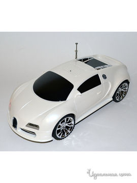 Музыкальный проигрыватель Дизайнерские аксессуары vebtoy "Bugatti Veyron", цвет белый