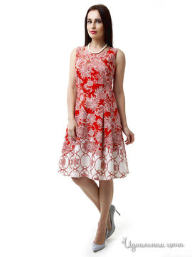 Платье Fleuretta, цвет красный