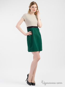 Платье Mila Liche, зеленое с пайетками