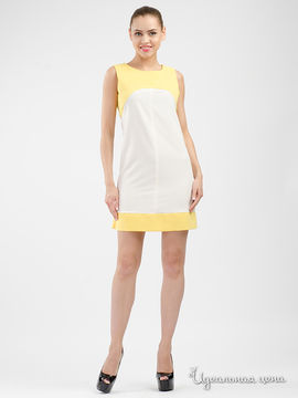 Платье Paolo Casalini, цвет белый, жёлтый