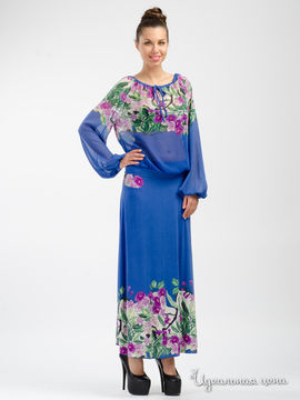Костюм: блуза, юбка  ADZHEDO, цвет лиловый/фиалки