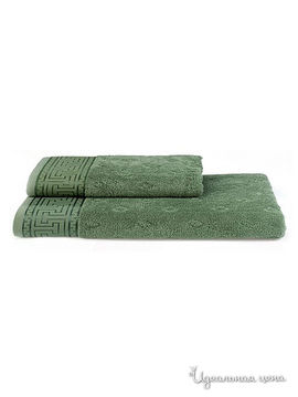 Махровое полотенце SOFTCOTTON, цвет темнозеленый
