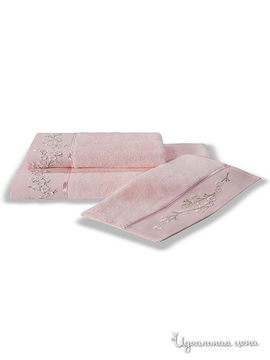 Махровое полотенце SOFTCOTTON, цвет розовый