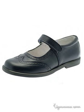 Туфли PetitShoes для девочки, цвет черный