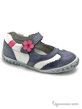 Туфли Petitshoes для девочки, цвет синий