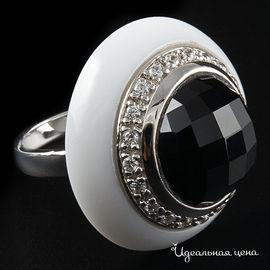 Кольцо ,  серебряное с кахалонгом