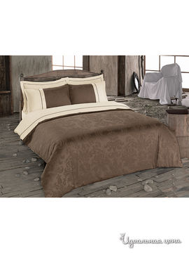 Комплект постельного белья 1,5 спальный Issimo, цвет коричневый