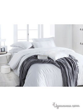 Комплект постельного белья ISSIMO евро, цвет белый