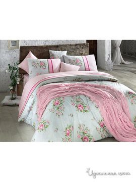 Комплект постельного белья ISSIMO евро, цвет многоцветный