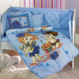 Детский постельный комплект Tam Tam, голубый