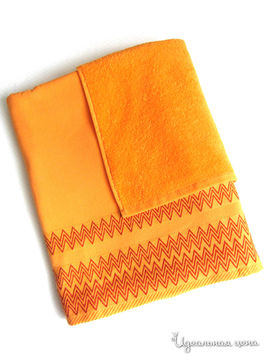 Полотенце, 100х150 Rimako, цвет оранжевый