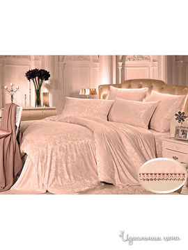 Комплект постельного белья семейный "kazanov.a." "Fler Delis", розовый