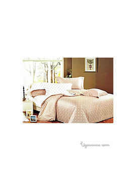 Комплект постельного белья 1.5 спальный "Kazanov.a." "Iv Loran", цвет бежевый