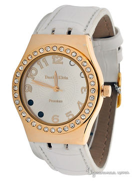 Часы Daniel klein premium, белые, золотые