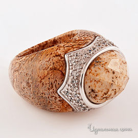 Кольцо , серебряное с яшмой