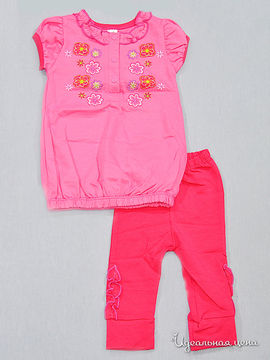 Комплект Фламинго для девочки, цвет фуксия