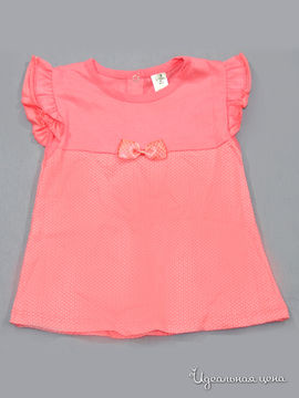 Блуза Фламинго для девочки, цвет коралловый